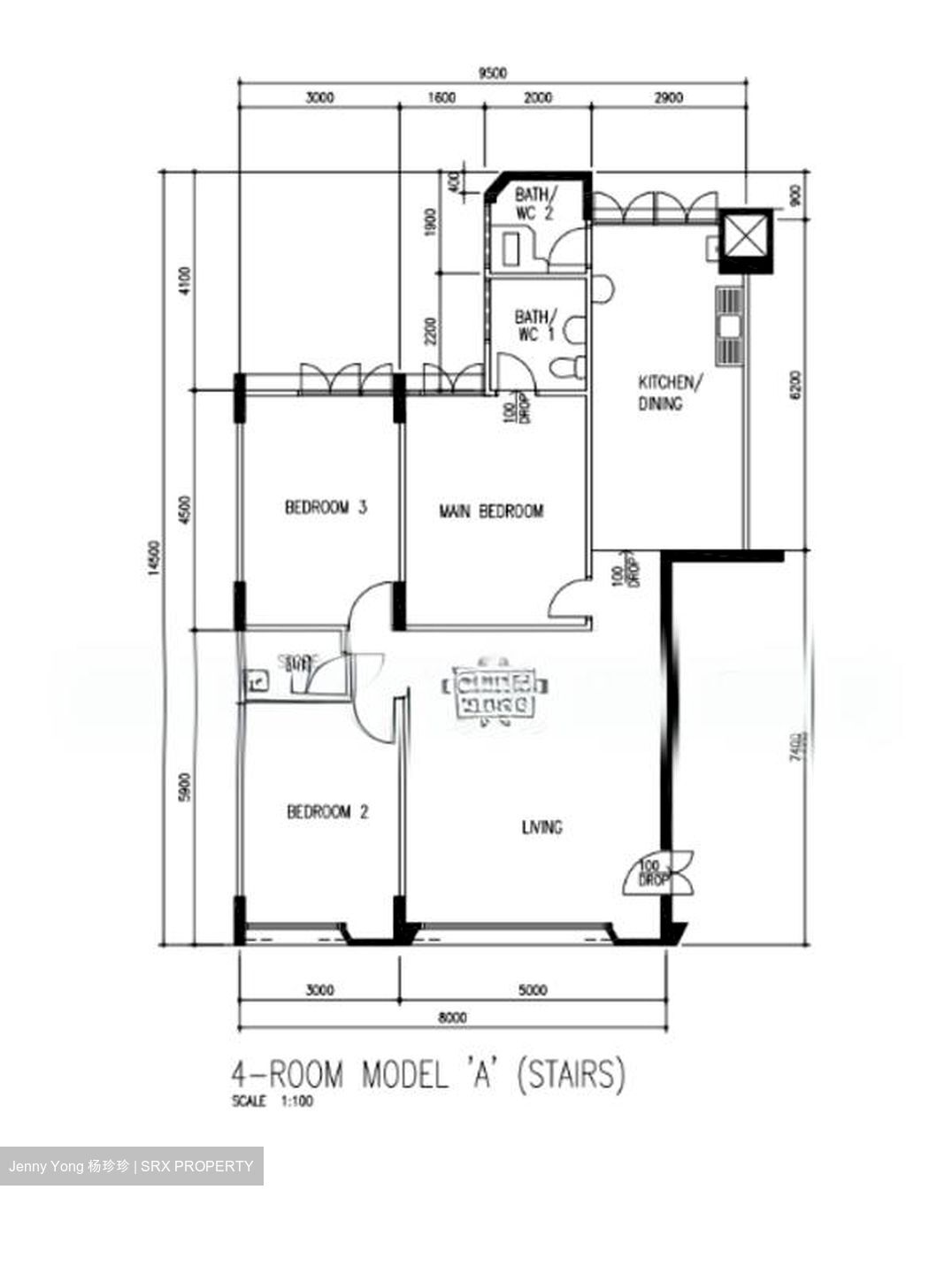 Blk 118 Sunset Way Residence (Clementi), HDB 4 Rooms #554798431